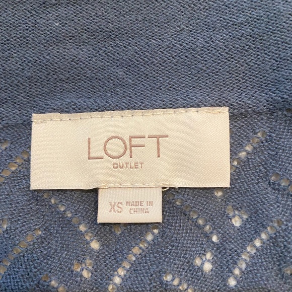 Loft outlet open front sweater size XS - Picture 4 of 5